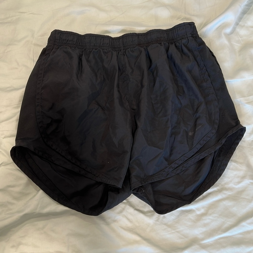 Black Womans Nike Running Shorts Size Medium